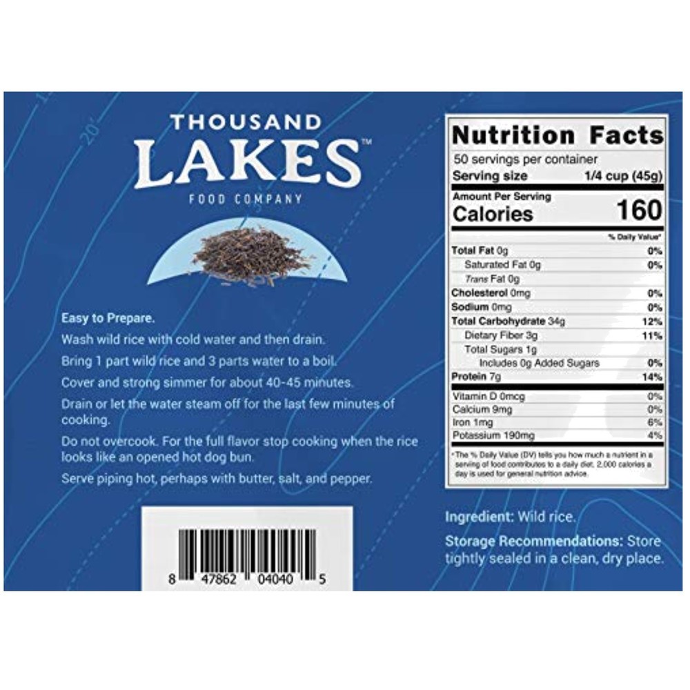 Minnesota Wild Rice - 100% Natural