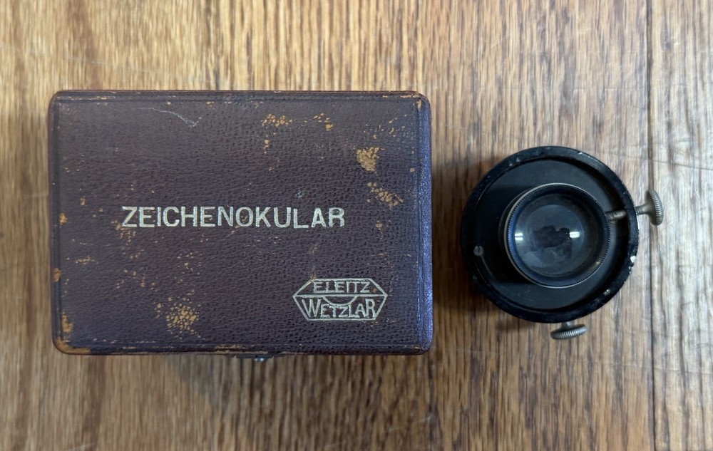 Zeichenokular E. Leitz Wetzlar Lens in Original Case