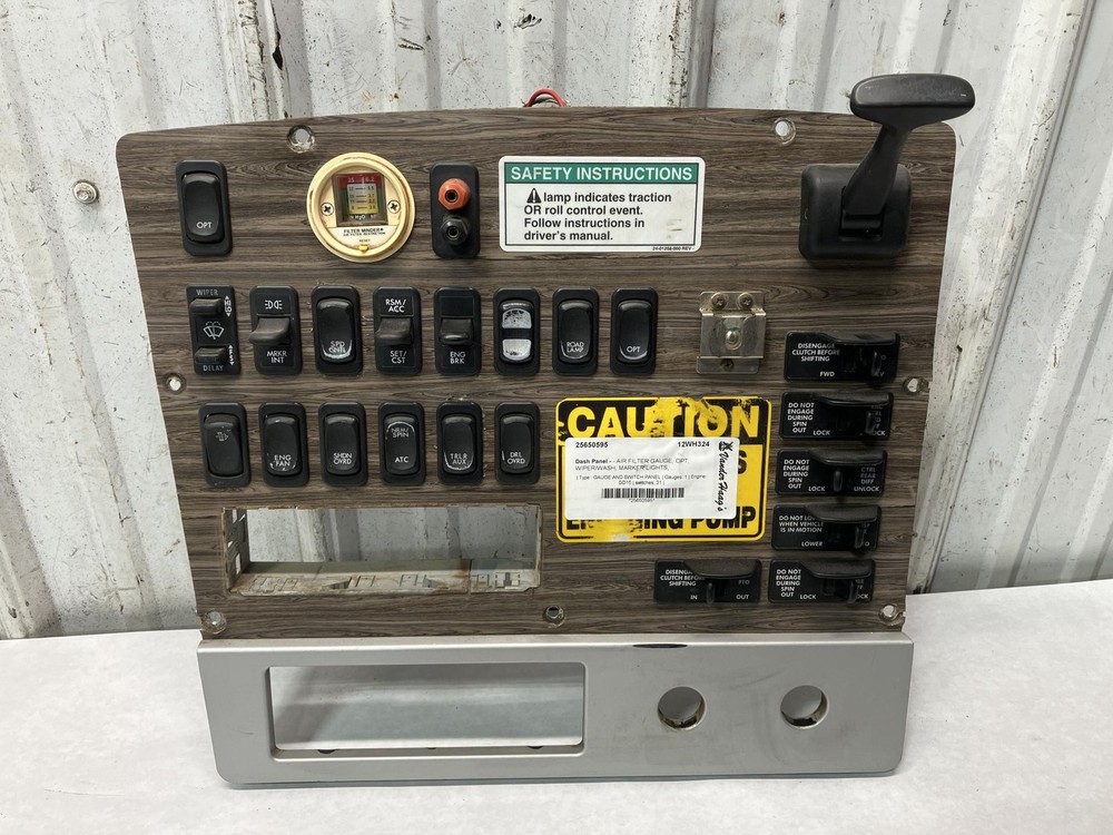 Freightliner CORONADO GAUGE AND SWITCH Dash Panel - Used