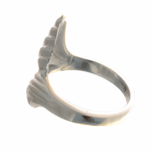 Handmade Fine Sterling Silver Double Dome Ridge Ring - Size 7 - New (Never Worn)
