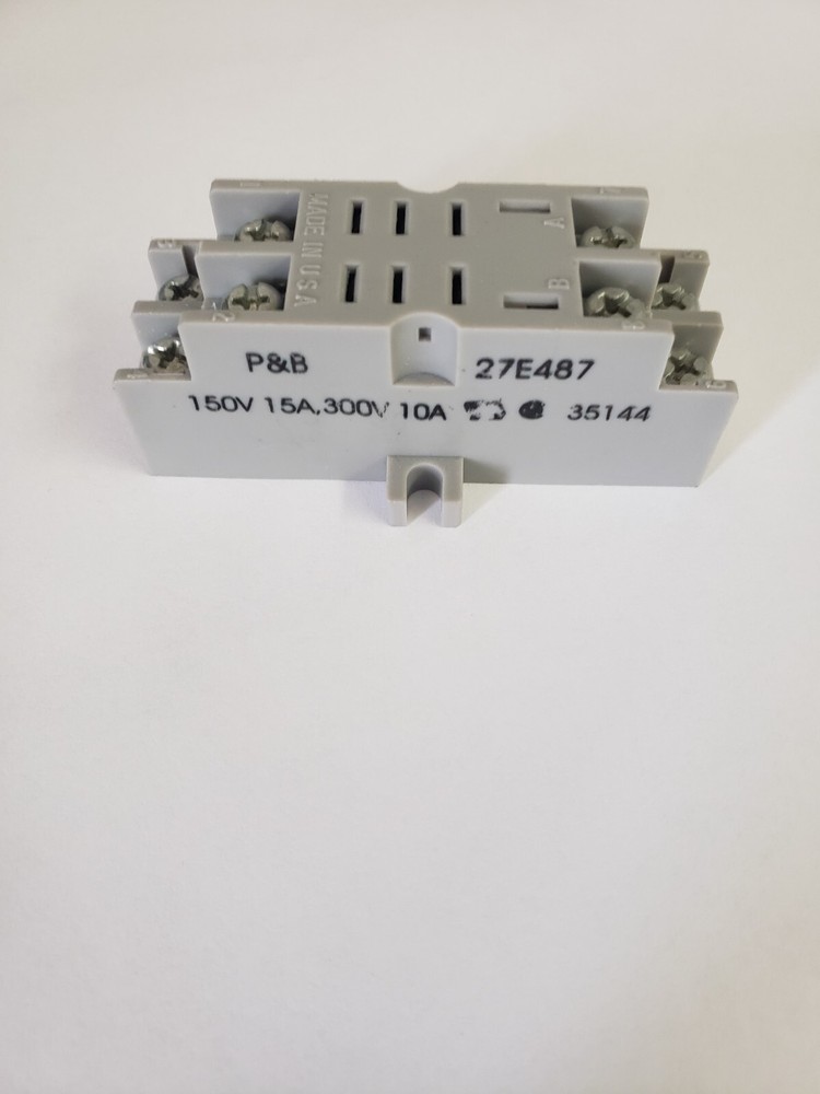 Relay Socket Panel Mount