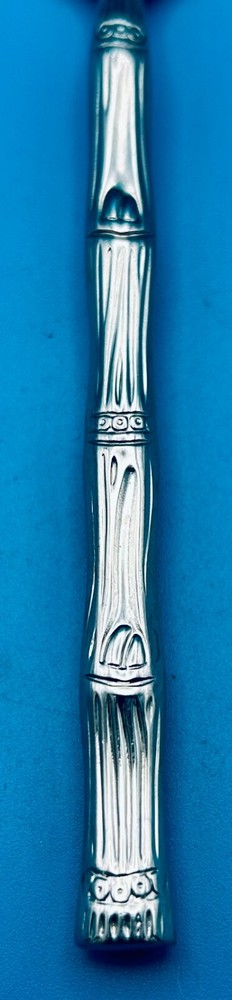 Hampton CATHAY MIRROR Teaspoon 6 7/8" Stainless Flatware Bamboo Style