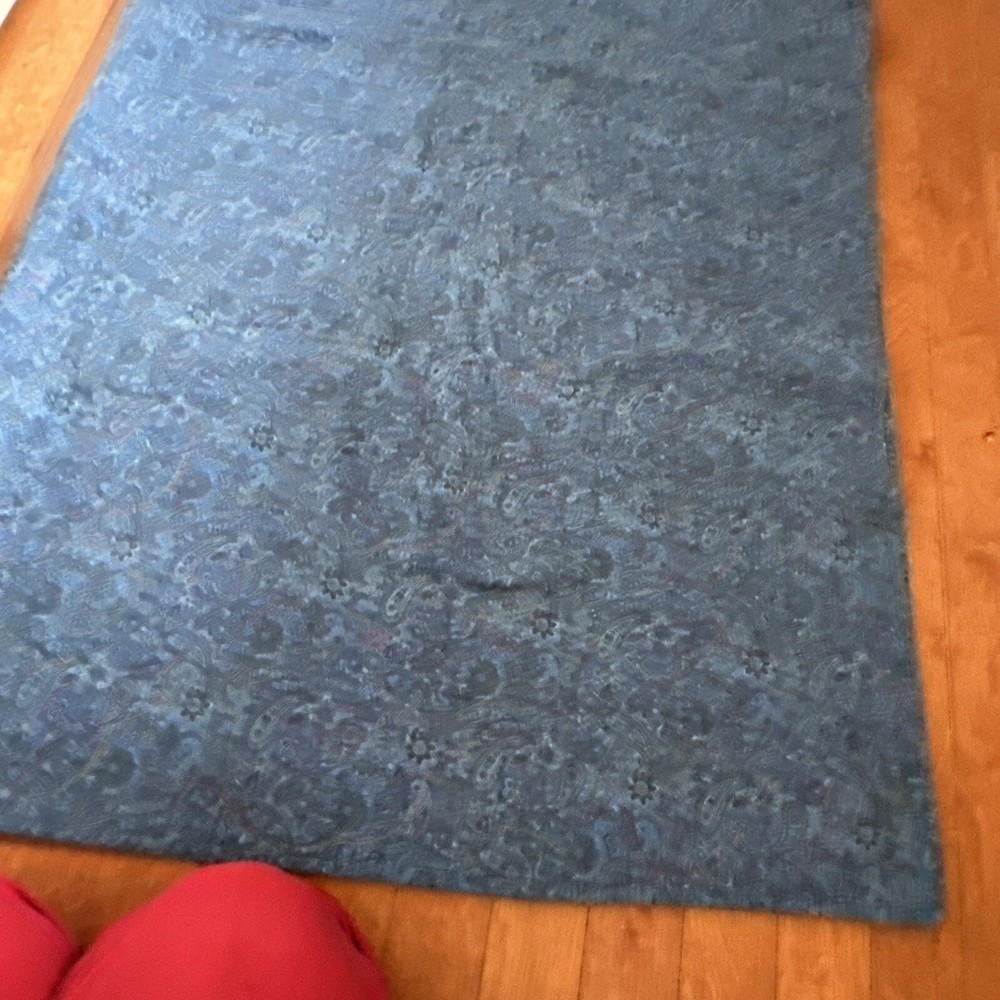 Handmade Batik PatchworkQuilt, 71 x 72 “, Quilt Purples