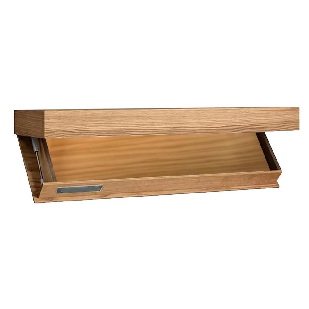Shelf with Hidden Compartment - Wall-mounted Storage