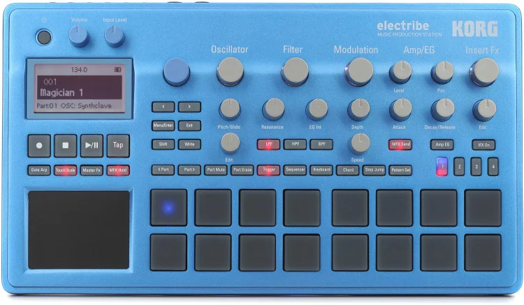 Korg Electribe - Metallic Blue