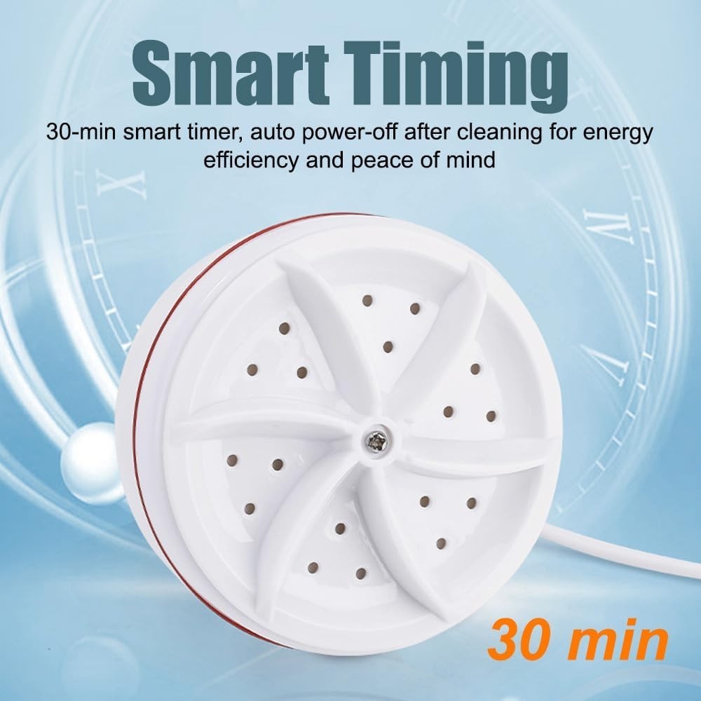 Portable USB Turbine Washing Machine