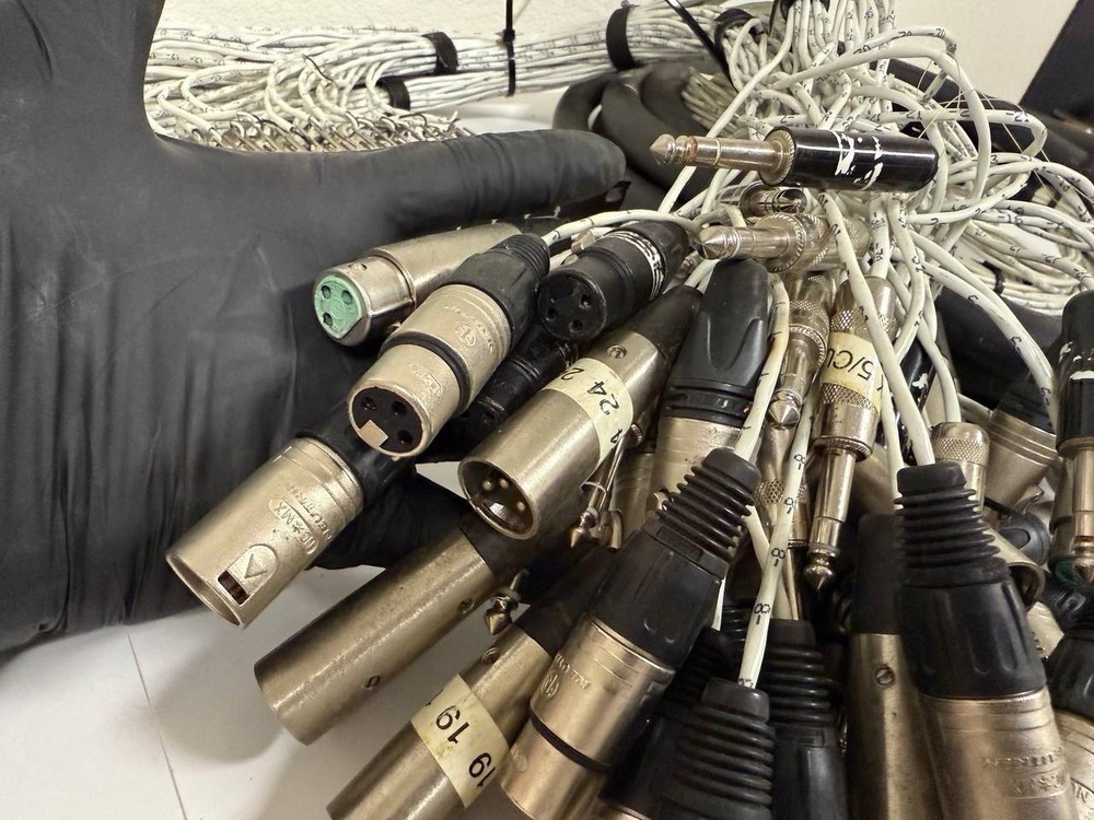 96-Point Audio Patch Panel 4×24 - Rackmount - Used Needs Minor Rewiring