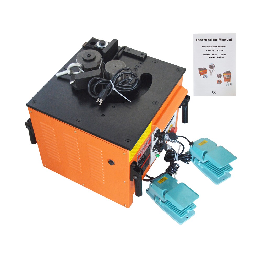 Electro-hydraulic Table Steel Bending Machine Cutting Machine Hoop Bender 220V