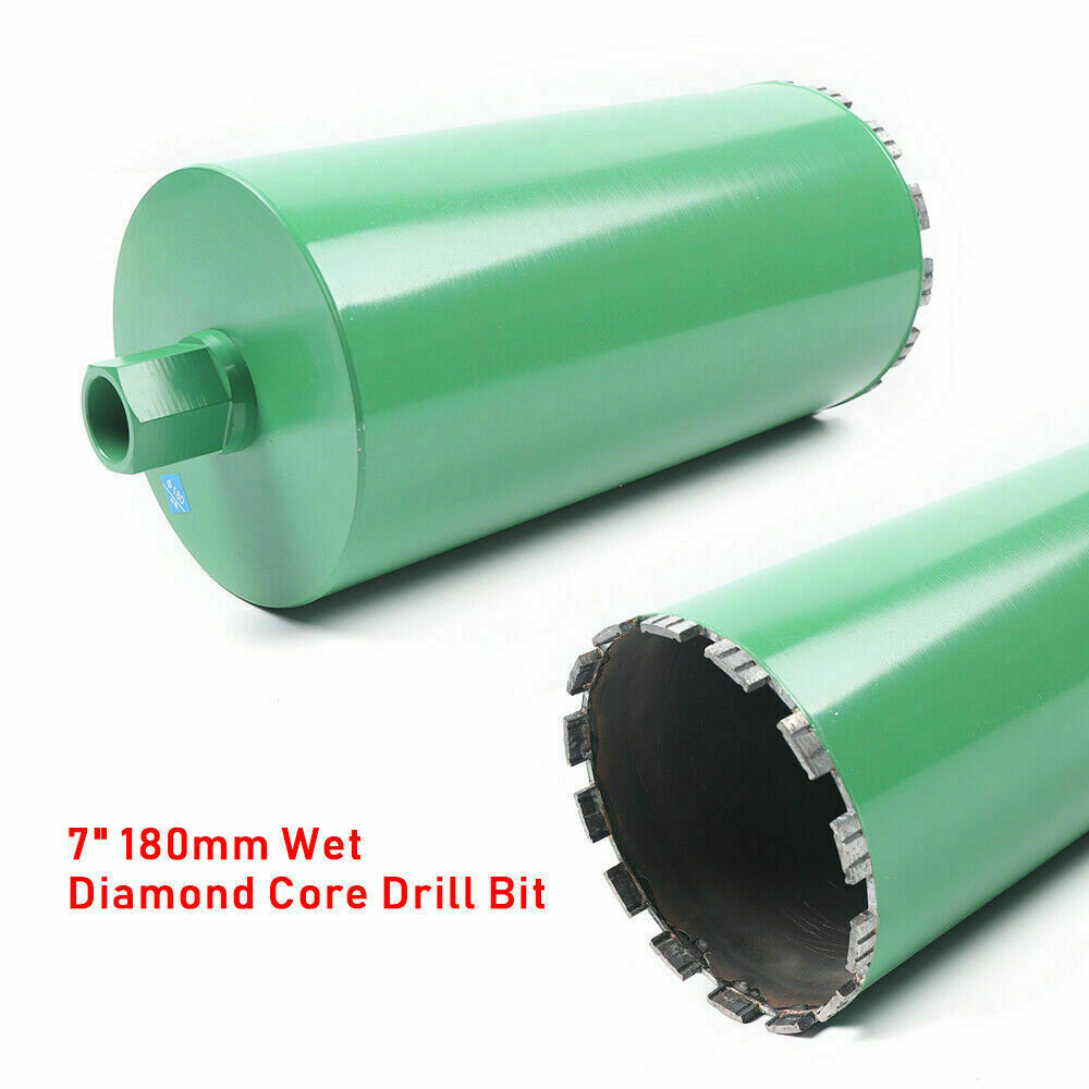 7 Inch Wet Diamond Core Drill Bit Hole Saw For Concrete/Asphalt American Thread
