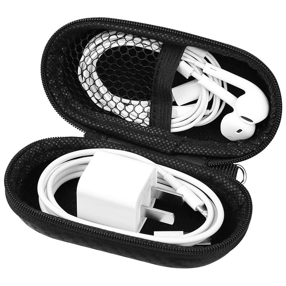 Earbud Case, RISETECH Earphone Carrying Case Holder EVA Headphone Storage Bag...