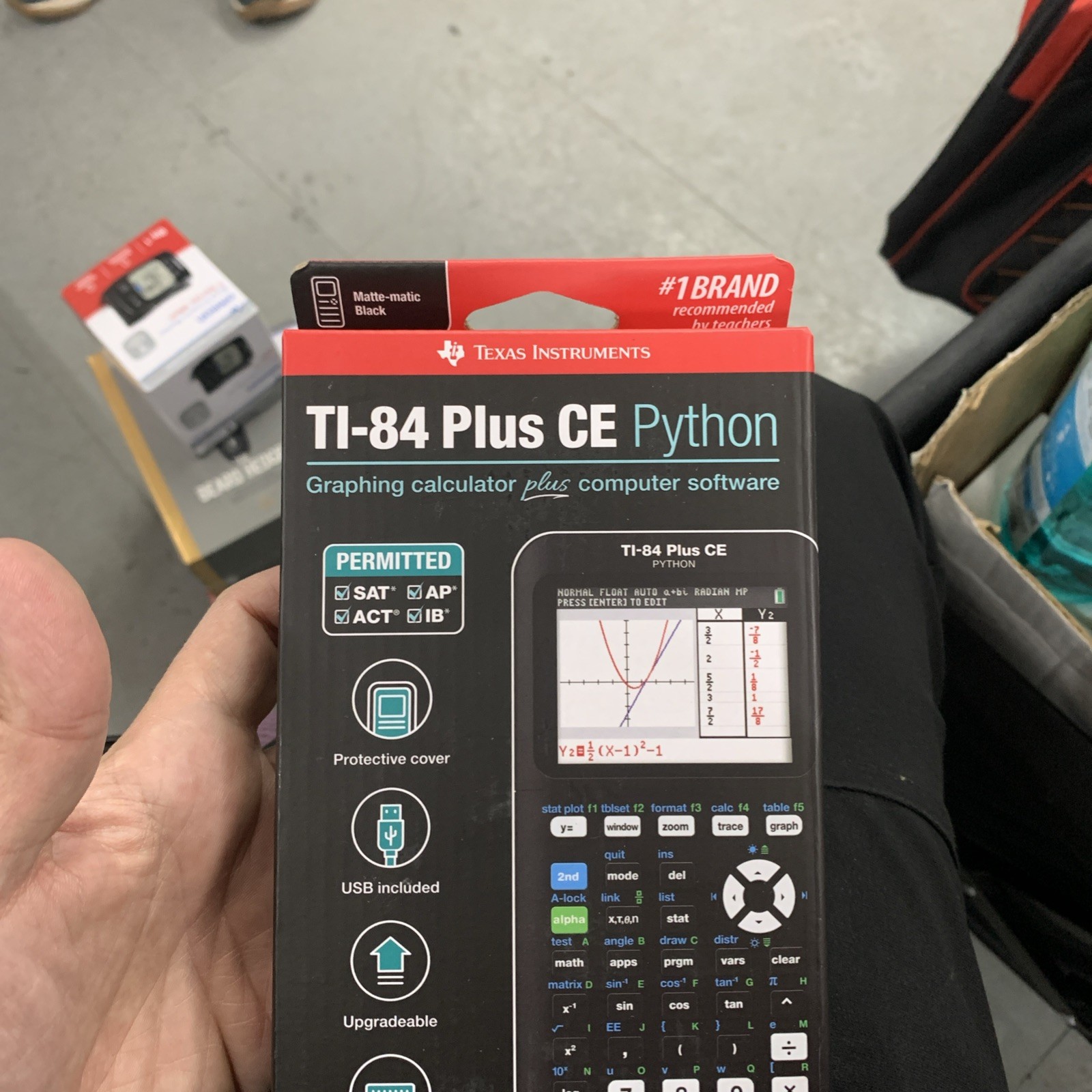 Texas Instruments TI-84 Plus CE Python Graphing Calculator Black Brand New