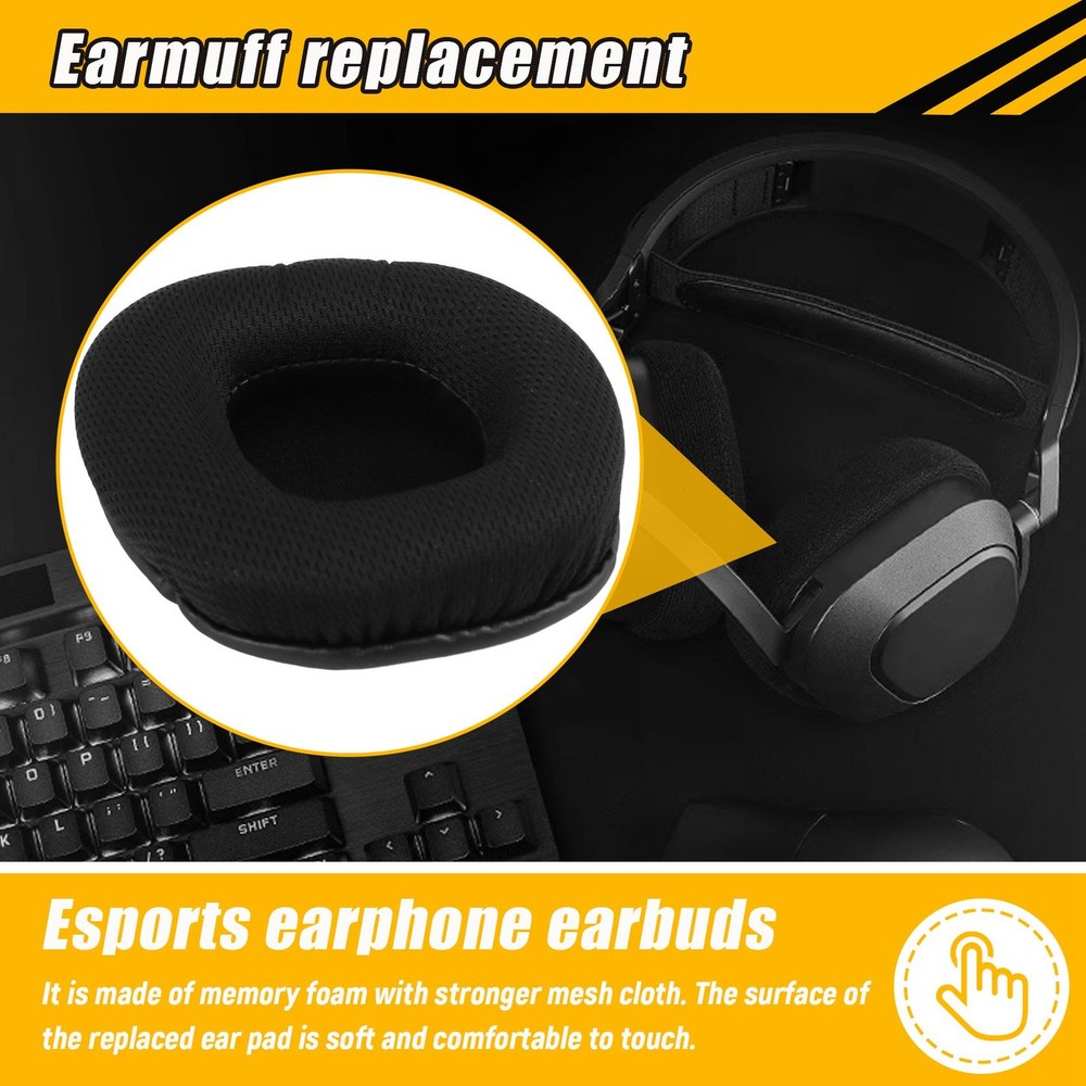 Ear Pads Ear Cushion Ear Cups Ear Covers Replacement for Void & Void PRO8687