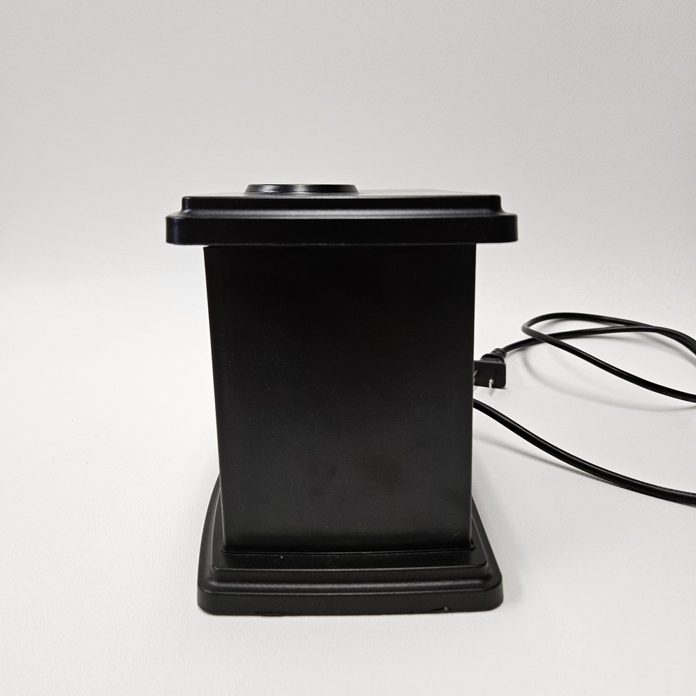 Small Electric Fireplace Standing Space Heater Stove 3D Flame Log Burner