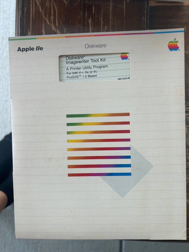 Apple ImageWriter II Accessory Kit w/ Manuals, Cables & Diskware Vintage