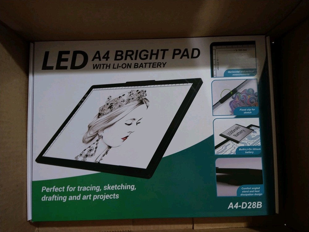 LED A4 Bright Pad with Li-on Battery A4-D28B