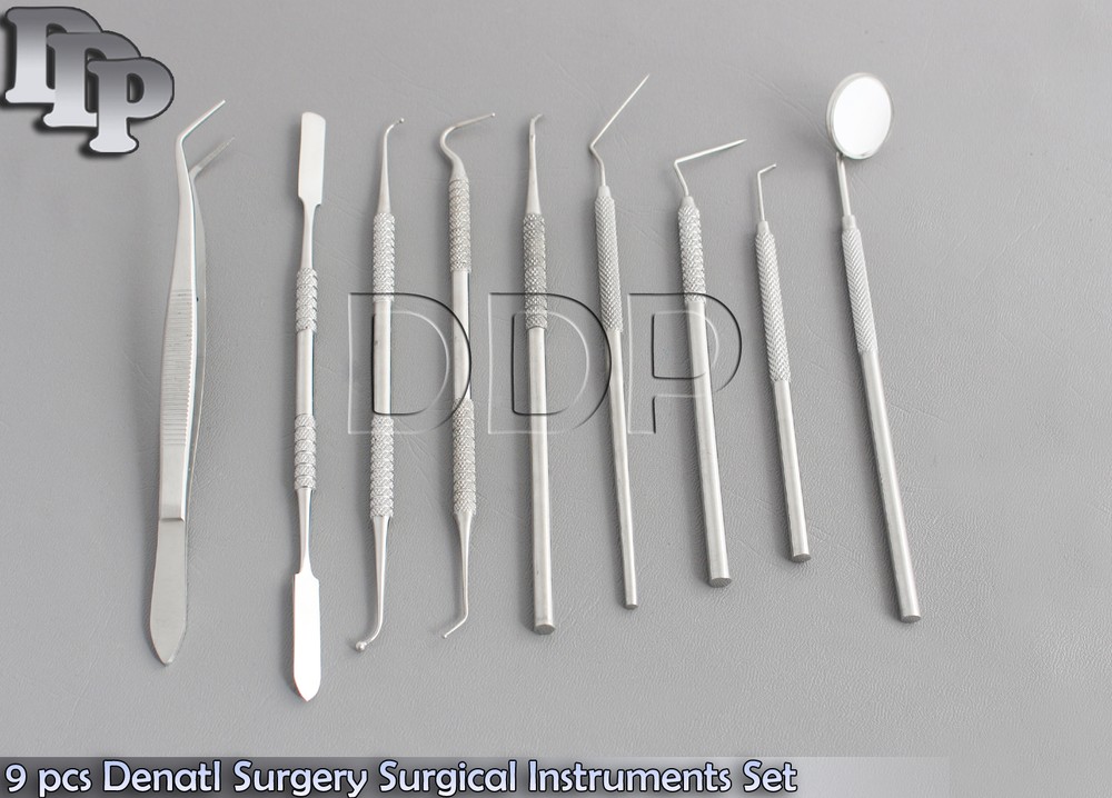 9 pcs Denatl Surgery Surgical Instruments Set DS-665