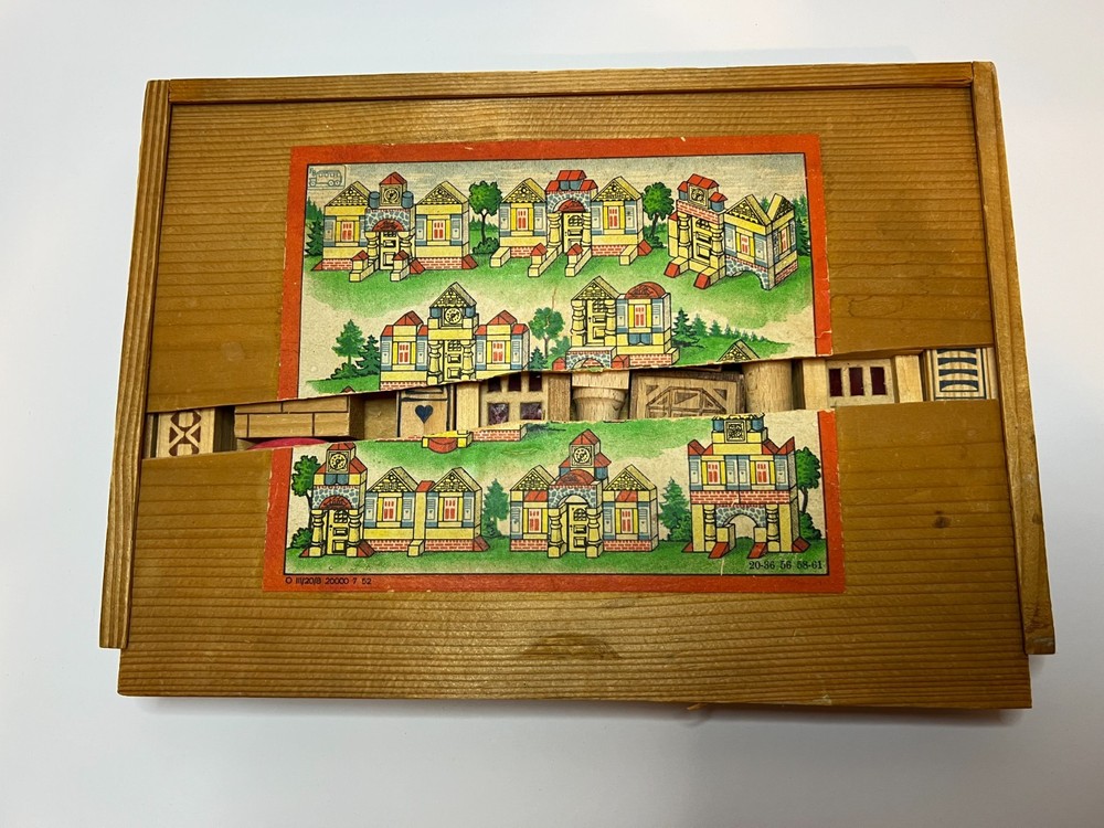 Make a house toy, large, vintage, German