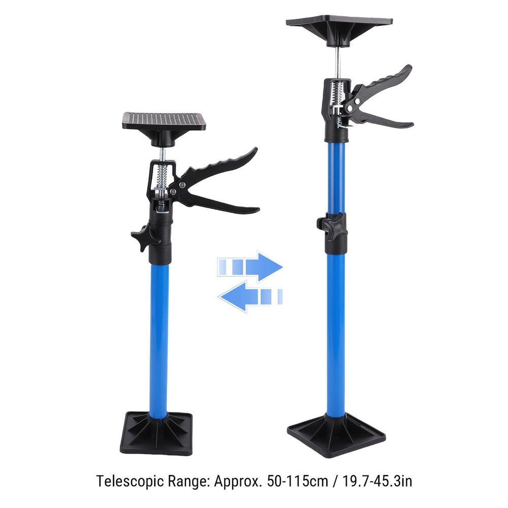 2 Pcs Telescopic Support Pole Stable Load Bearing 3rd Hand Support System For Ha