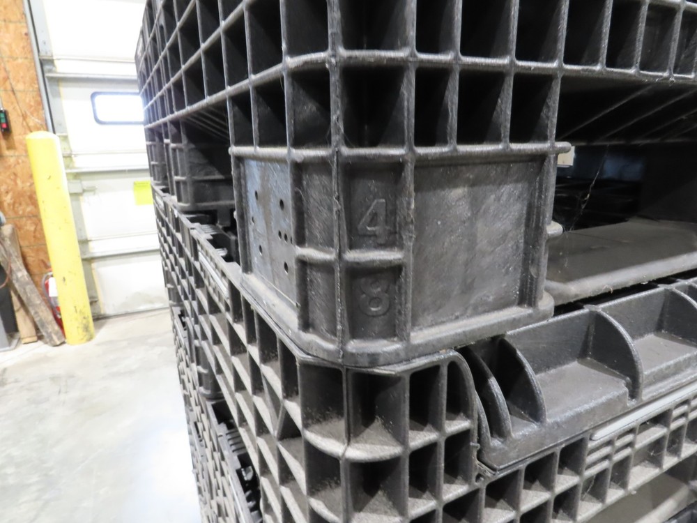 Orbis BulkPak Collapsible Bulk Container Bin 28.7 cu-ft 48 x 44.5" Stackable