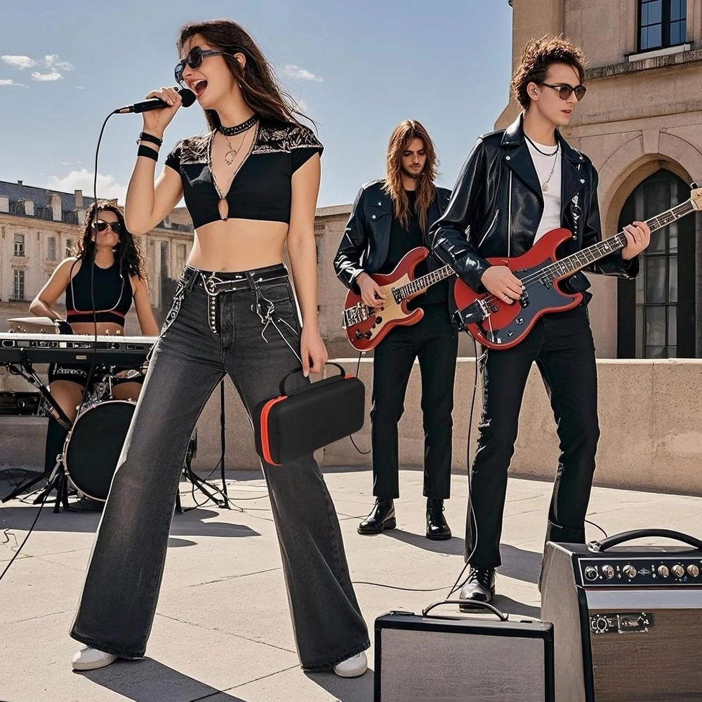 JBL Wireless Two Microphone System with Dual-Channel Receiver Case Only