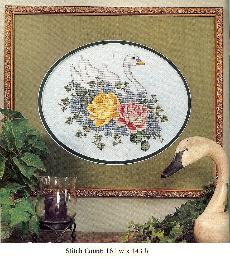 SWAN  -  CROSS STITCH PATTERN ONLY HM - WYW