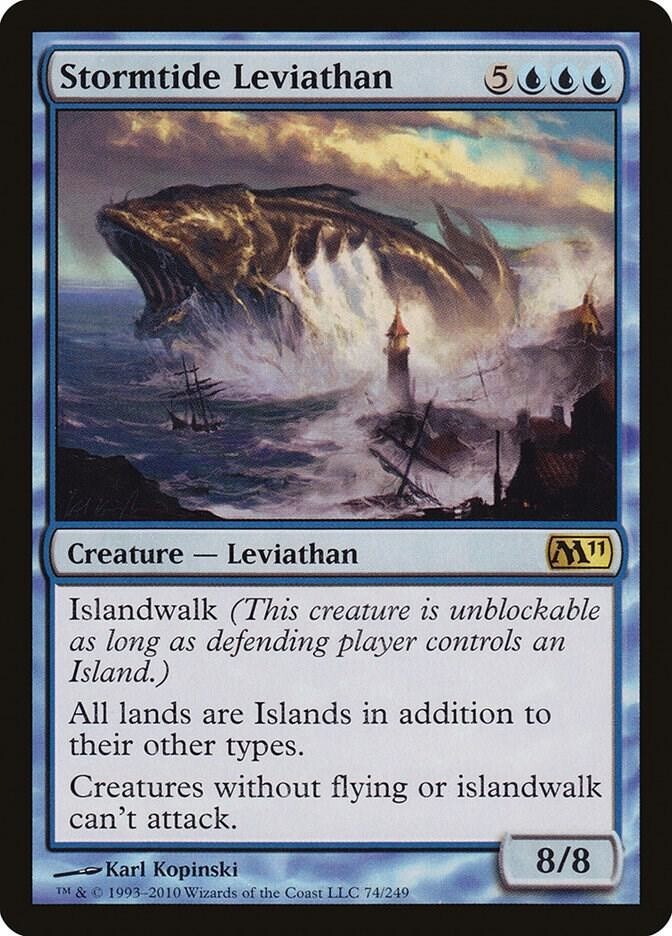 x1 Stormtide Leviathan x1 MTG Random Core Set MP Magic The Gathering