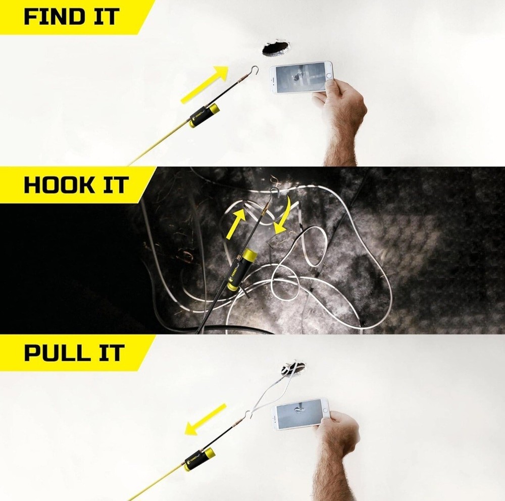 Ferret Plus CFWF50P Multipurpose Wireless Inspection Camera Waterproof New