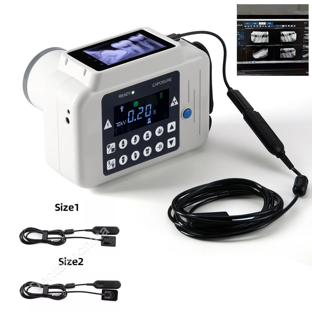 Portable Dental Mobile Machine Unit with LCD screen+ Sensor Size 1/2