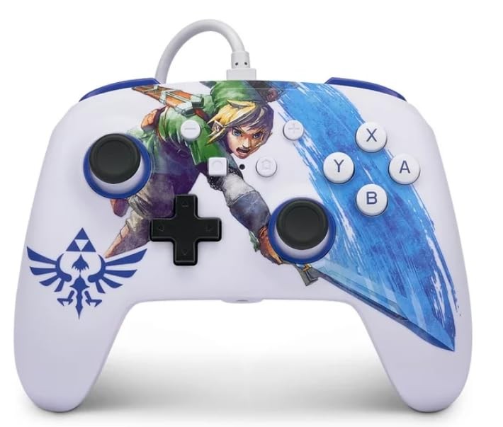 PowerA Enhanced Wired Controller and Case for Nintendo Switch - Master Sword