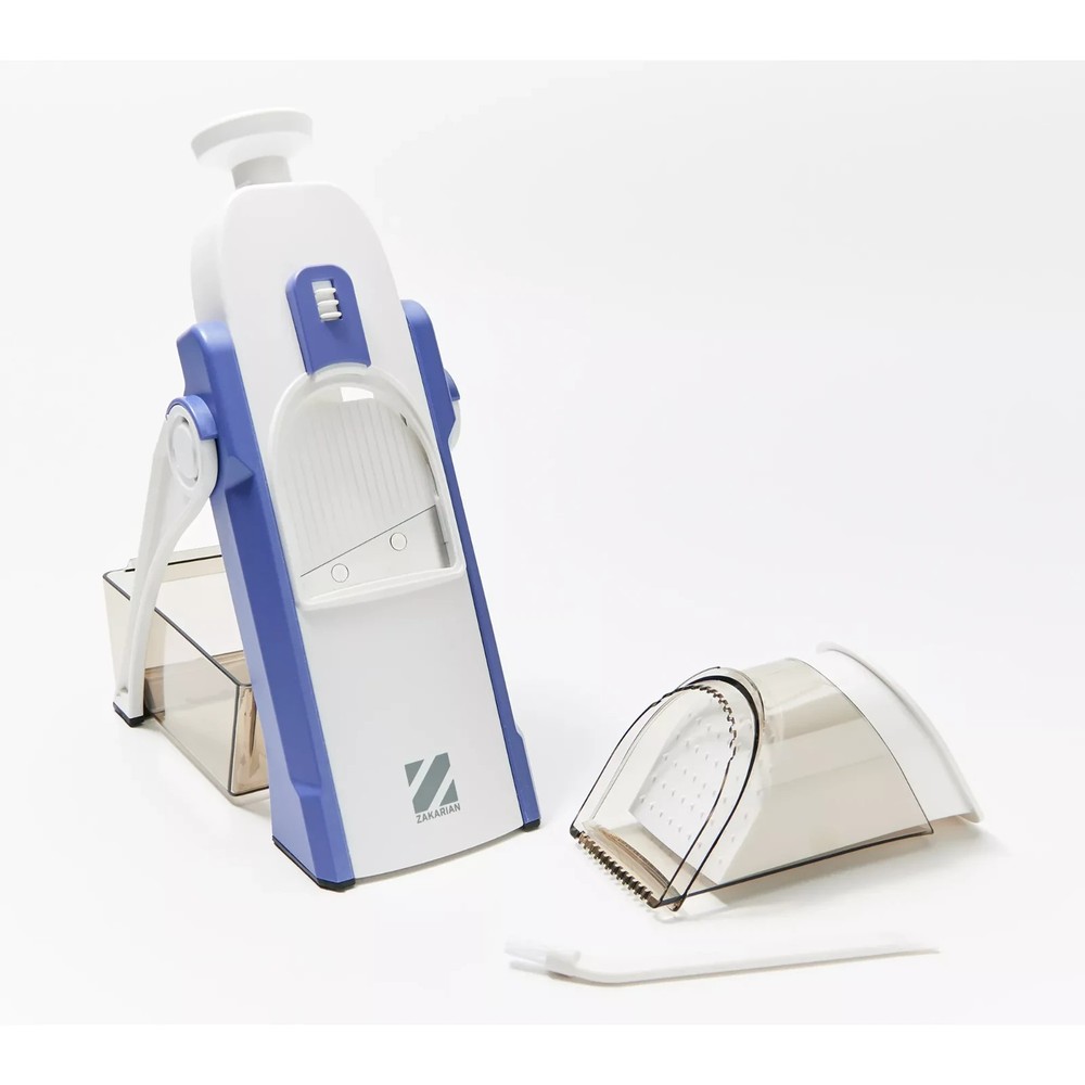 Zakarian by Dash Safe Slice Upright Mandolin- Cranberry