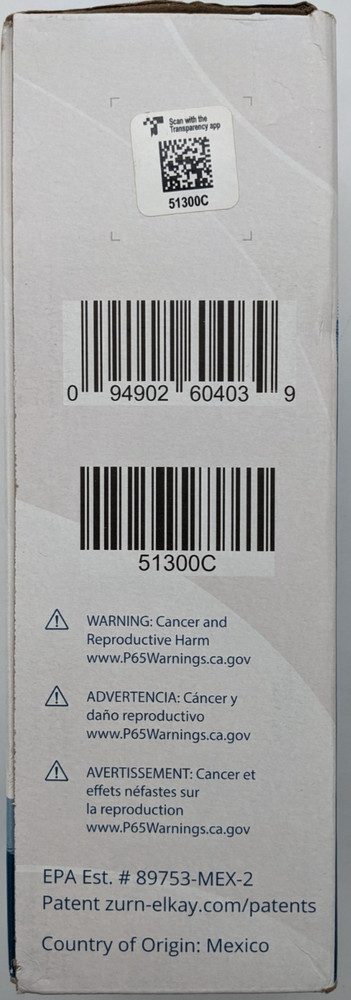 Elkay | 51300C | WaterSentry Plus | Replacement Water Filter