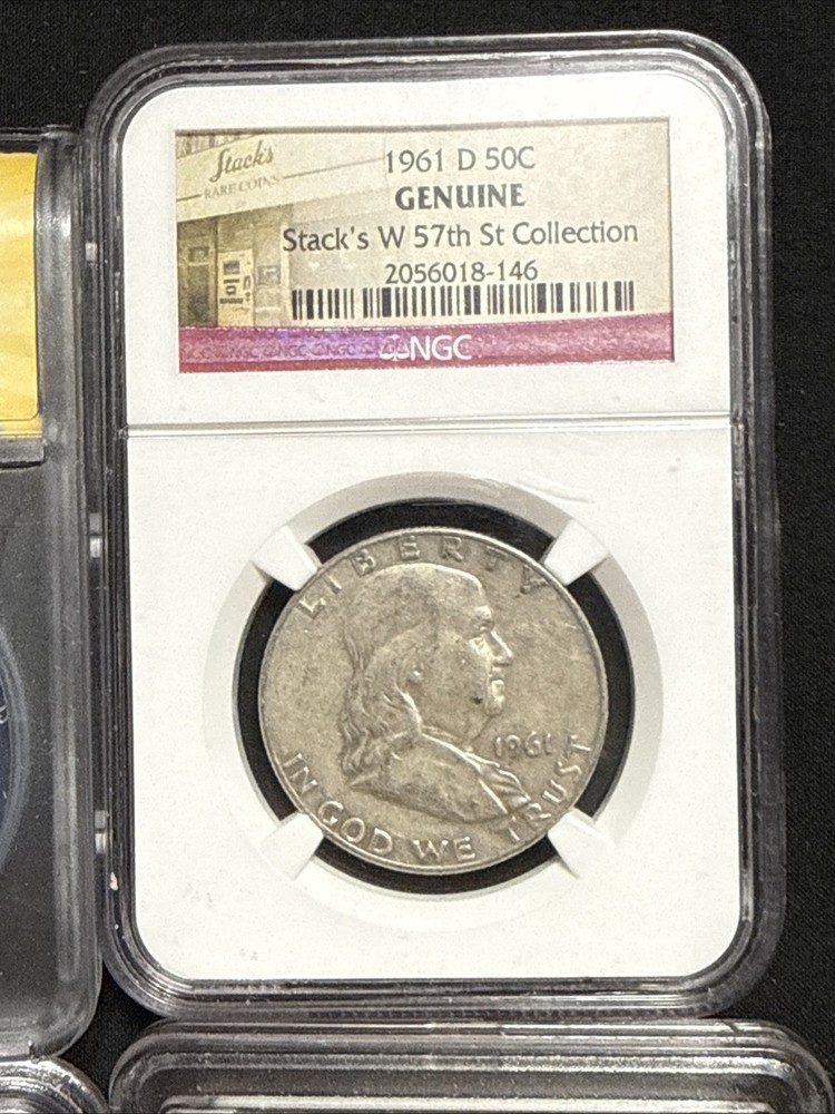 6 Silver Slabs Halves Lot