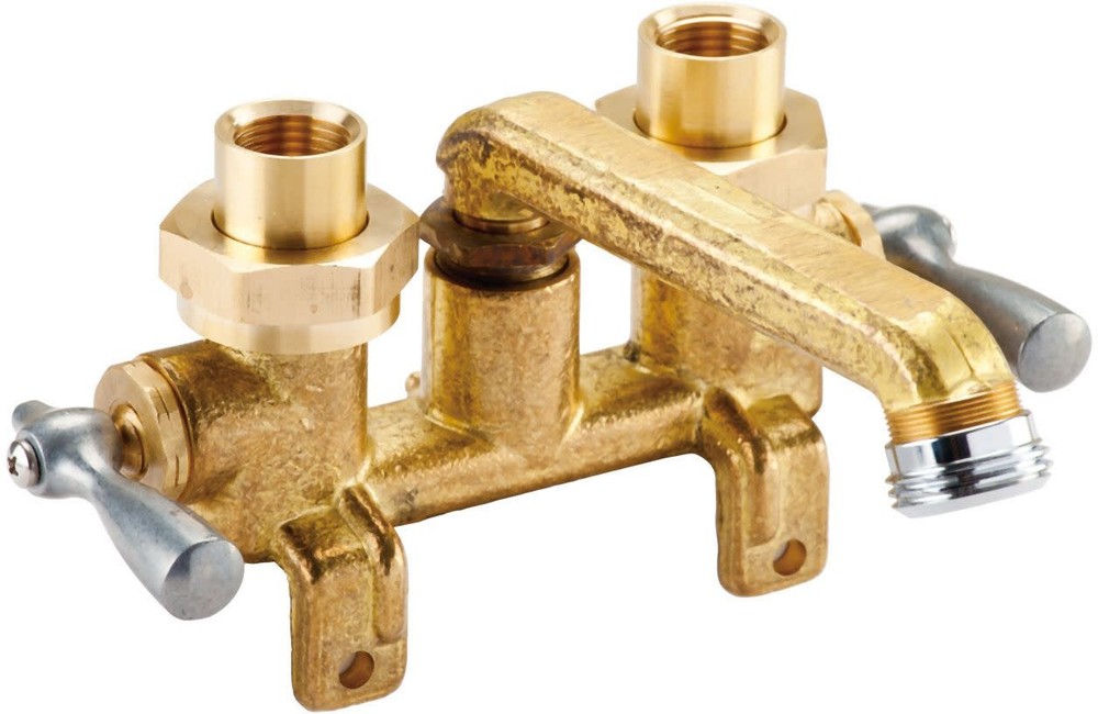 Gerber G0049540 Classics 2.2 GPM Deck Mounted Double Handle - Brass