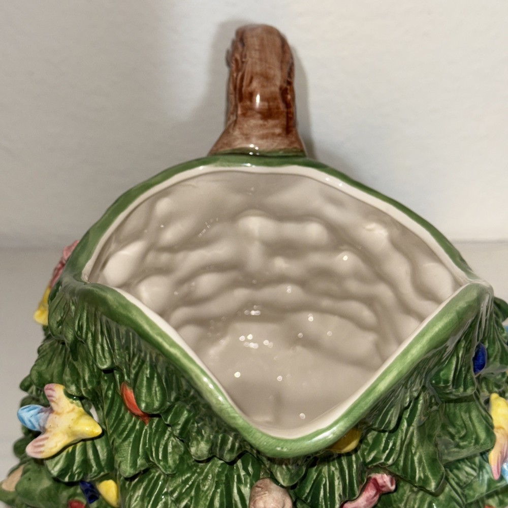 Large Water Pitcher Christmas Tree ornaments presents doll ceramic RCPC