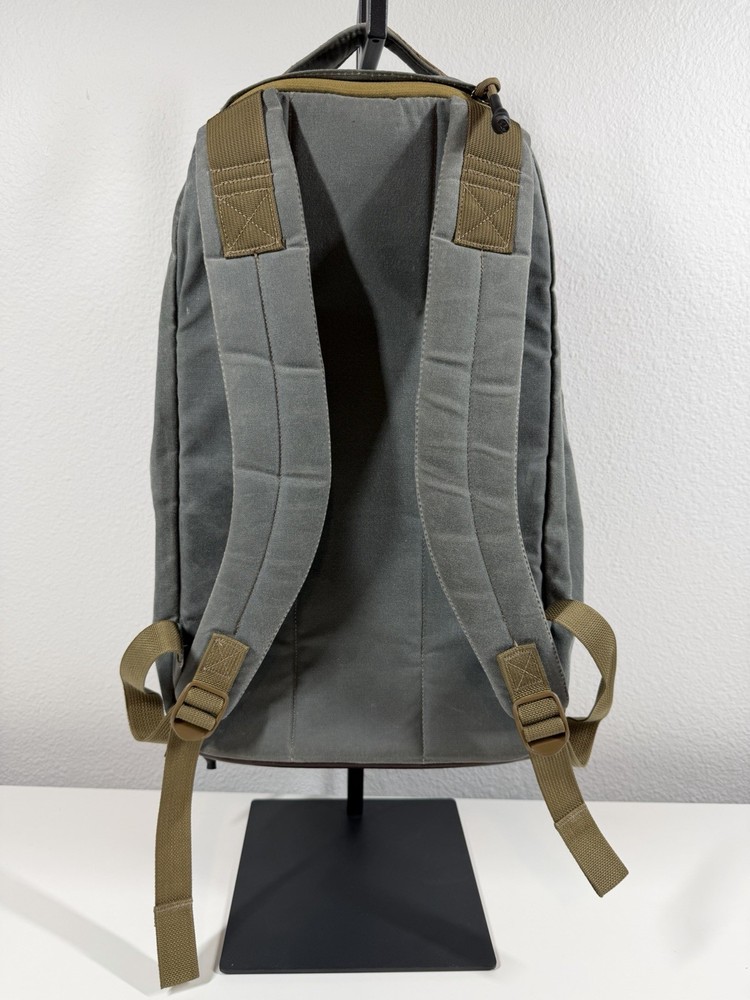 Goruck Bullet Heritage Slate Waxed Canvas Backpack USA Made EUC!