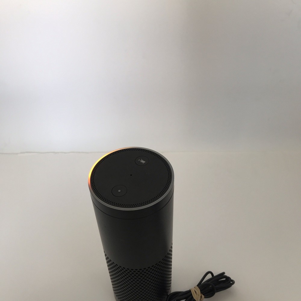 Amazon Echo SK705DI Smart Speaker Black Wireless Alexa w/ Power Adapter