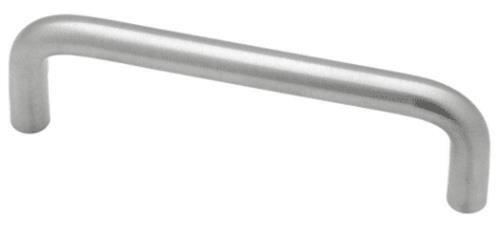(5 Pack) 3-1/2 inch Builder's Program Wire Pull Satin Chrome