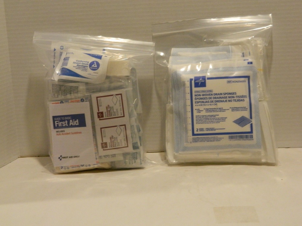 Custom 218 Item Wound Prep and Care First Aid Kit Refill