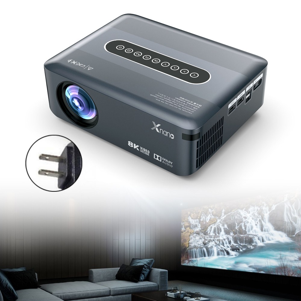 Ultra HD 8K Decoding Projection Android Movie Projector Multimedia Home Theater