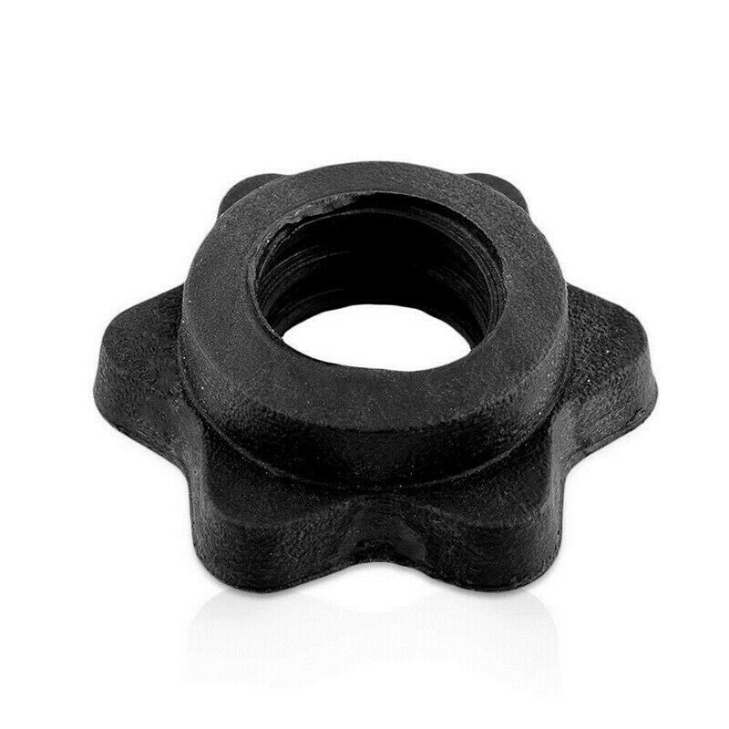 4pc Weight Check Nut Barbell Bar Clips Spin Lock Screw Dumbbell Spinlock Collars