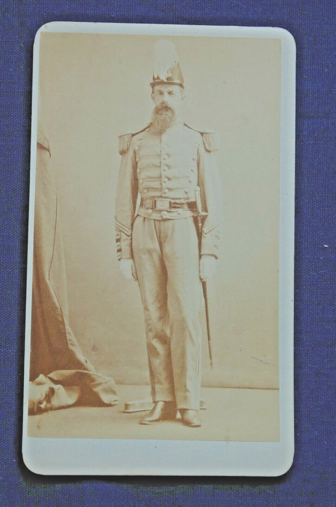 Circa 1870's ID'd CDV, Edward Johnson, NY