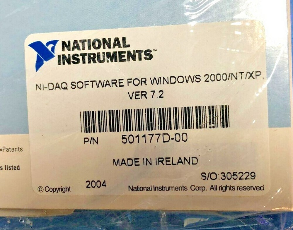 NI National Instruments Switch Documentation and SW Combo Kit 778837C-030
