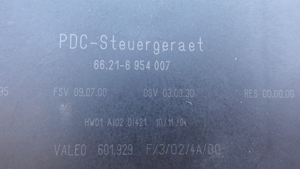 05-10 BMW E60 E66 E70 535i X5 PDC Park Distance Control Module 6954007 OEM