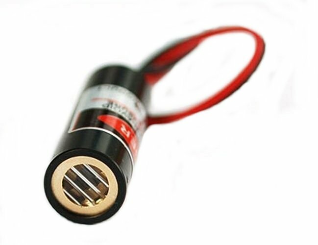 Visible Red Line Laser Diode Module - 650nm, 5mW (1057AF)