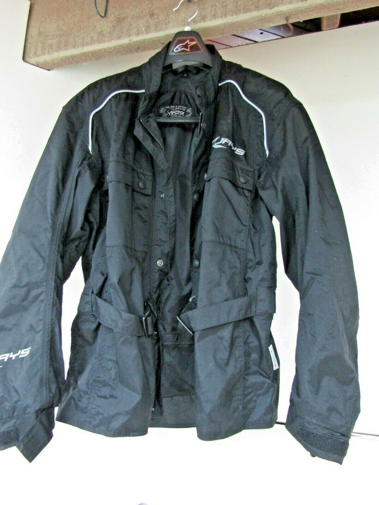 RJays Vector Rain Jacket Black Size Medium Used