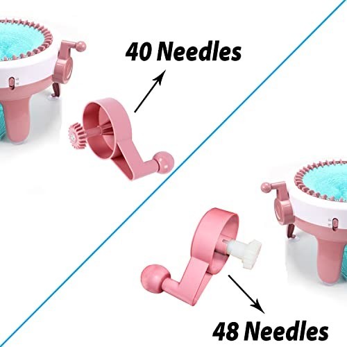 32 Pcs Knitting Machine Accessories Set - Adapter, Handle, Tensioner & Knit Hook