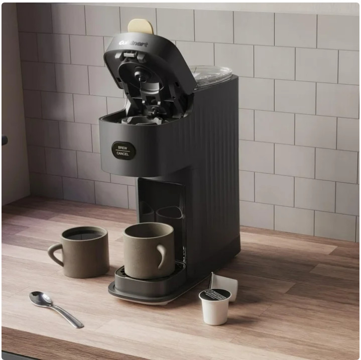 Cuisinart Soho Single-Serve Coffeemaker Black SS-7BK NEW