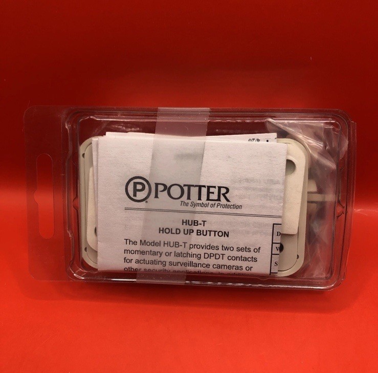 New Potter HUB-T 2020132 Two Button Hold Up Switch
