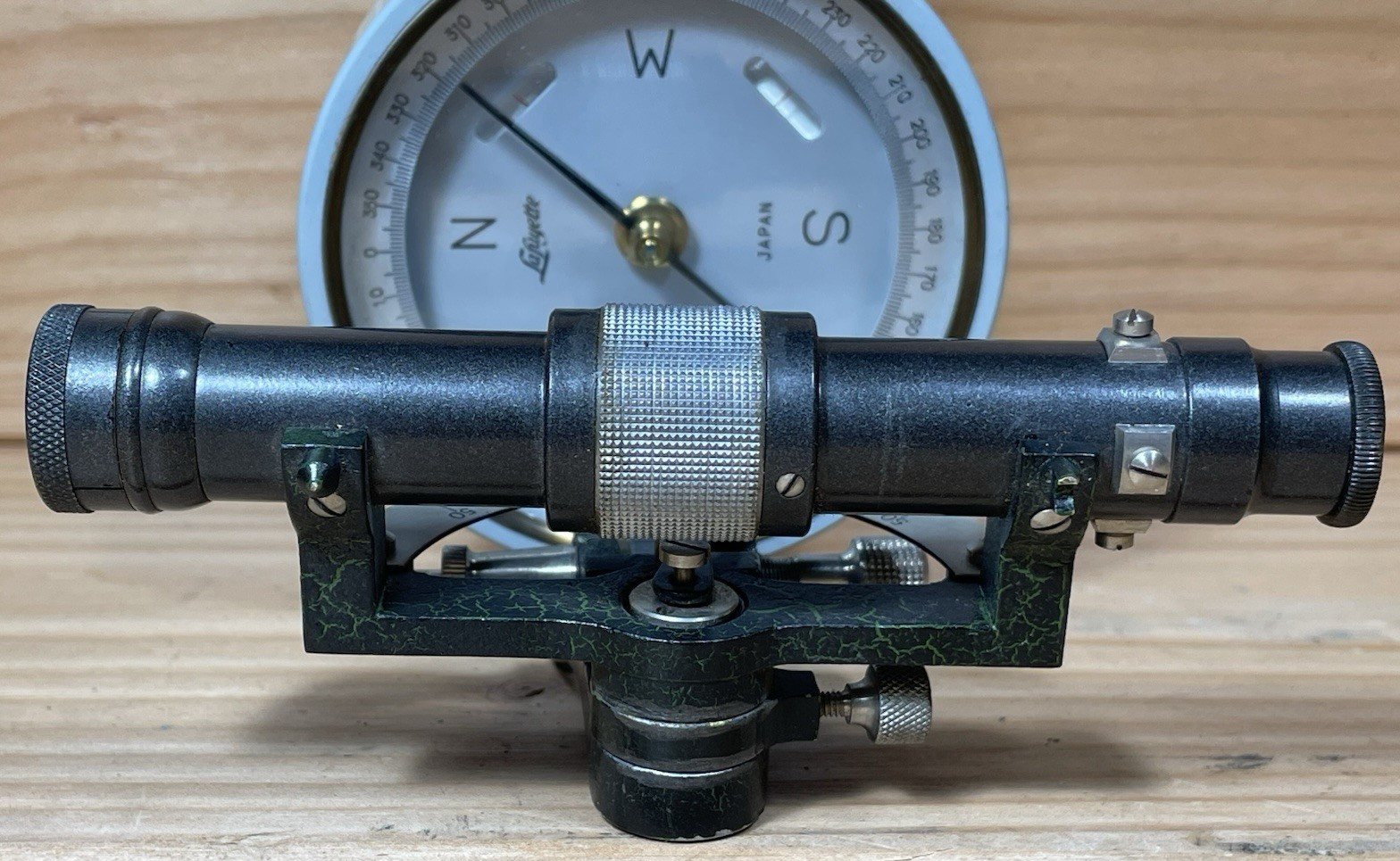 LAFAYETTE Surveyors Compass and 5 3/8" Telescope