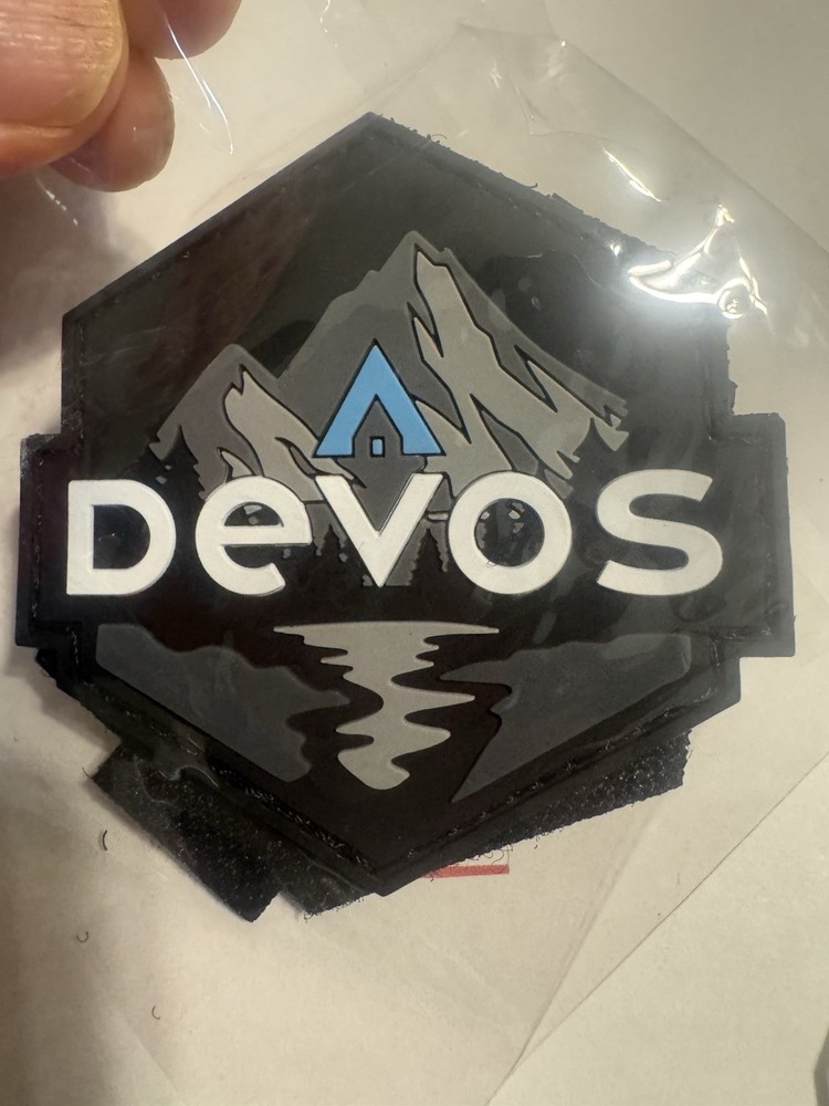 Devos PVC Hook & Loop 3 Inches Patch Shot Show 2026 Vegas